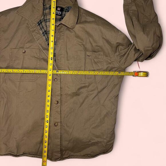 Tan chaps button up jacket size - Picture 4 of 5